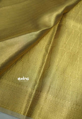 Thendral - Kanchi tissue silk Saree Rekha inspired - Gold