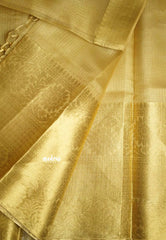 Celebrity hit Gold Tissue silk saree