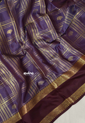 Lavender Purple - Kanimozhi - Soft Silk Saree Zari Weaving with Rettapet Border - Best for Wedding Functions
