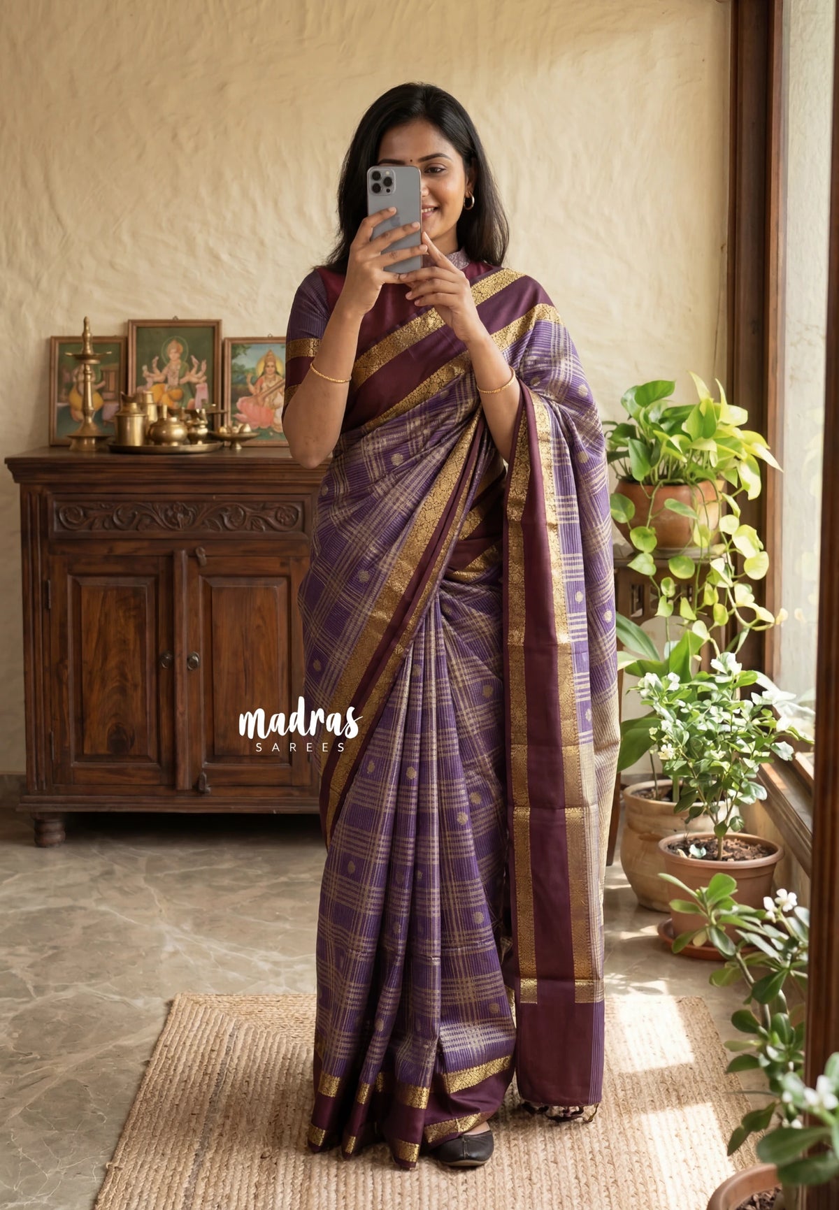 Lavender Purple - Kanimozhi - Soft Silk Saree Zari Weaving with Rettapet Border - Best for Wedding Functions