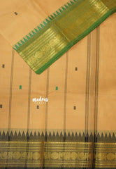 Sandal - Karthigai silk cotton rudraksham Ganga jamuna border