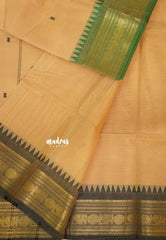 Sandal - Karthigai silk cotton rudraksham Ganga jamuna border