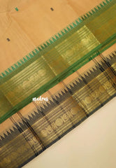Sandal - Karthigai silk cotton rudraksham Ganga jamuna border