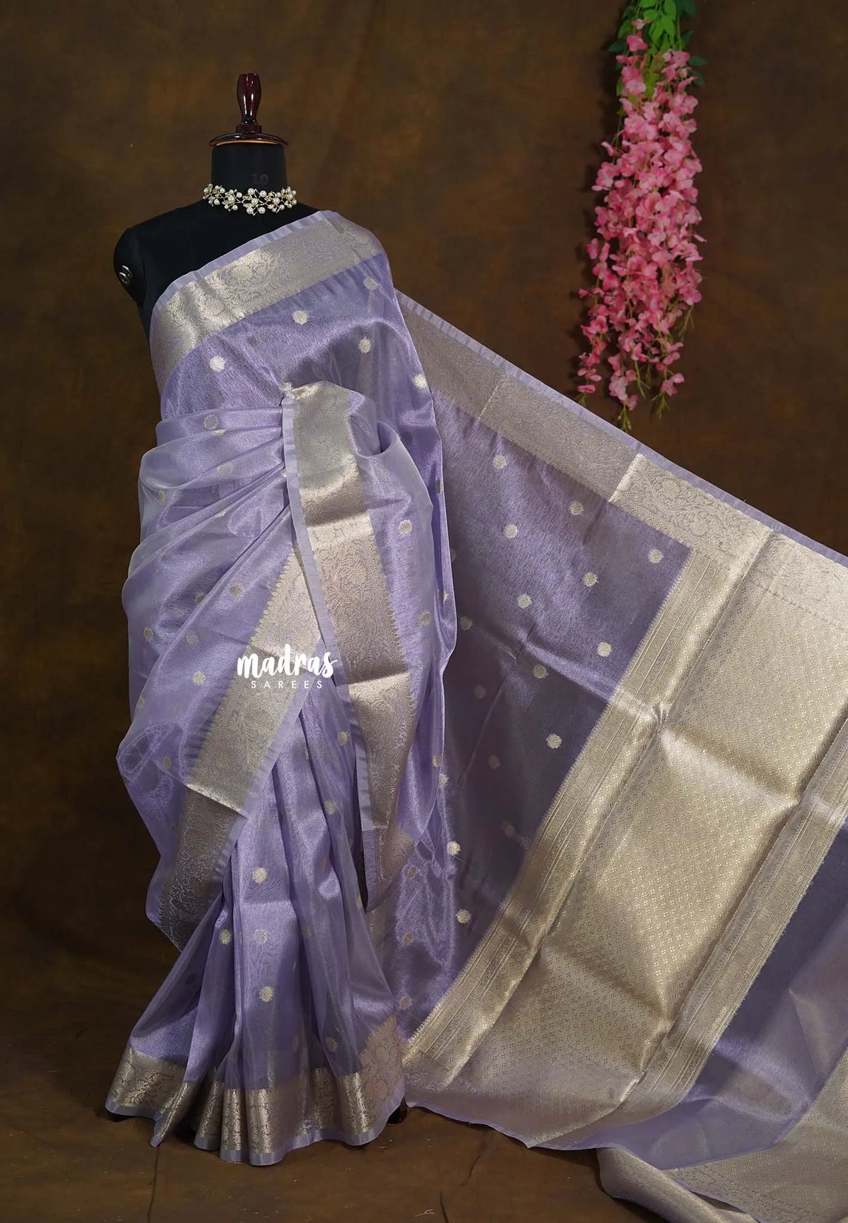 Lilac Moonshine - Soft Organza Tissue Silk - Perfect for Reception Functions