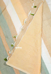 Multicolor - Leela - Soft cotton with pastel color stripes