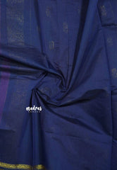 Magenta pink - Maheswari - Premium lightweigt cotton silk with contrast pallu and blouse