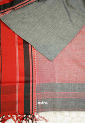 Paavai khadi Grey color