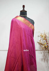 Rathi - Dual shade Semi Mysore silk ikkat patola prints - Dual shade purple violet