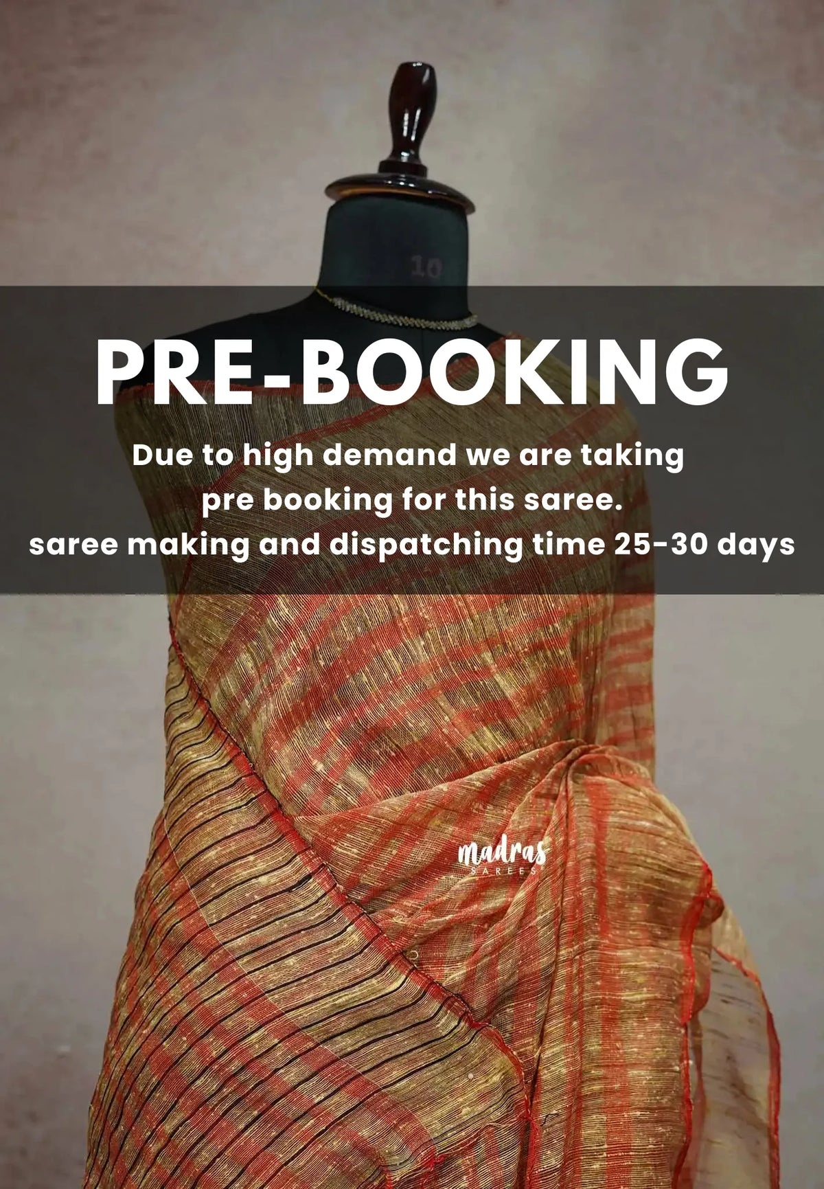 (PRE-BOOKING) Jute with Red - Jute ketiya made of pure jute