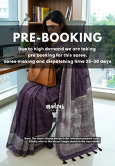 (PRE-BOOKING) Muted Jamun Purple - Linen cotton with Grooves - Best for Office Wear | Casual Wear