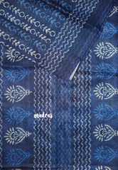 Indigo Blue -  Shalini Fancy Kota Cotton with Prints - Best for Office Wear