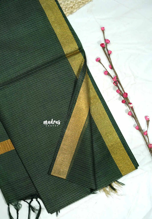 Green - Shalini Premium kota silk with small border