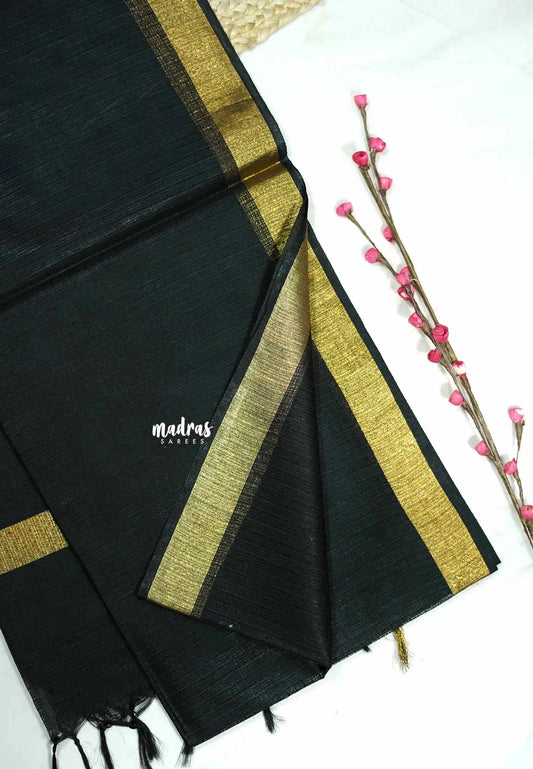 Black - Shalini Premium kota silk with small border
