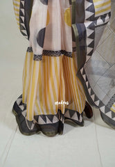 Blush Beige - Shalini Premium Kota Silk Saree with Ball Butta Prints - Best for Small Functions | Casual Wear