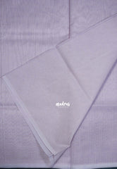 Creamy Lavender - Shalini Kota Silk Saree with Checks - Perfect for Office Wear | Casual Wear