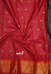 Dual shade Brown - Sico Gadwal semi silk