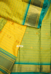 Sico Gadwal checks Greenish yellow