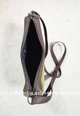 Olive Green - MS7 - Most Viral Moon Shape Sling / Jute Shoulder Bag - Best for Office / College / Outtings