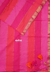 Sunset Sorbet shade - Soft Mul cotton candy pop multicolor no blouse - Perfect for Office Wear | summer wear | Casual wear