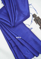 Vani Bhojan - Soft Tissue khadi - MS Blue