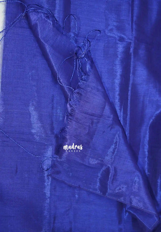 Vani Bhojan - Soft Tissue khadi - MS Blue