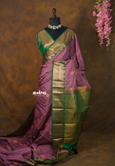 Onion pink  - Sowbhagya Gift silk – Soft Silk Elegance Saree with Rich Pallu and Blouse - Perfect for Festive Celebration