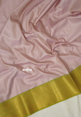Onion Pink - Sowbhagya Gift silk – Soft Silk Elegance Saree Zari Weaving Body with Border - Perfect for Festive Celebration