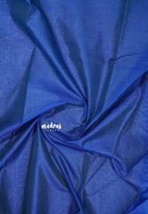Peacock Green - Tansui silk plain body  with temple border