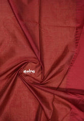 Peach - Tansui silk plain body  with temple border