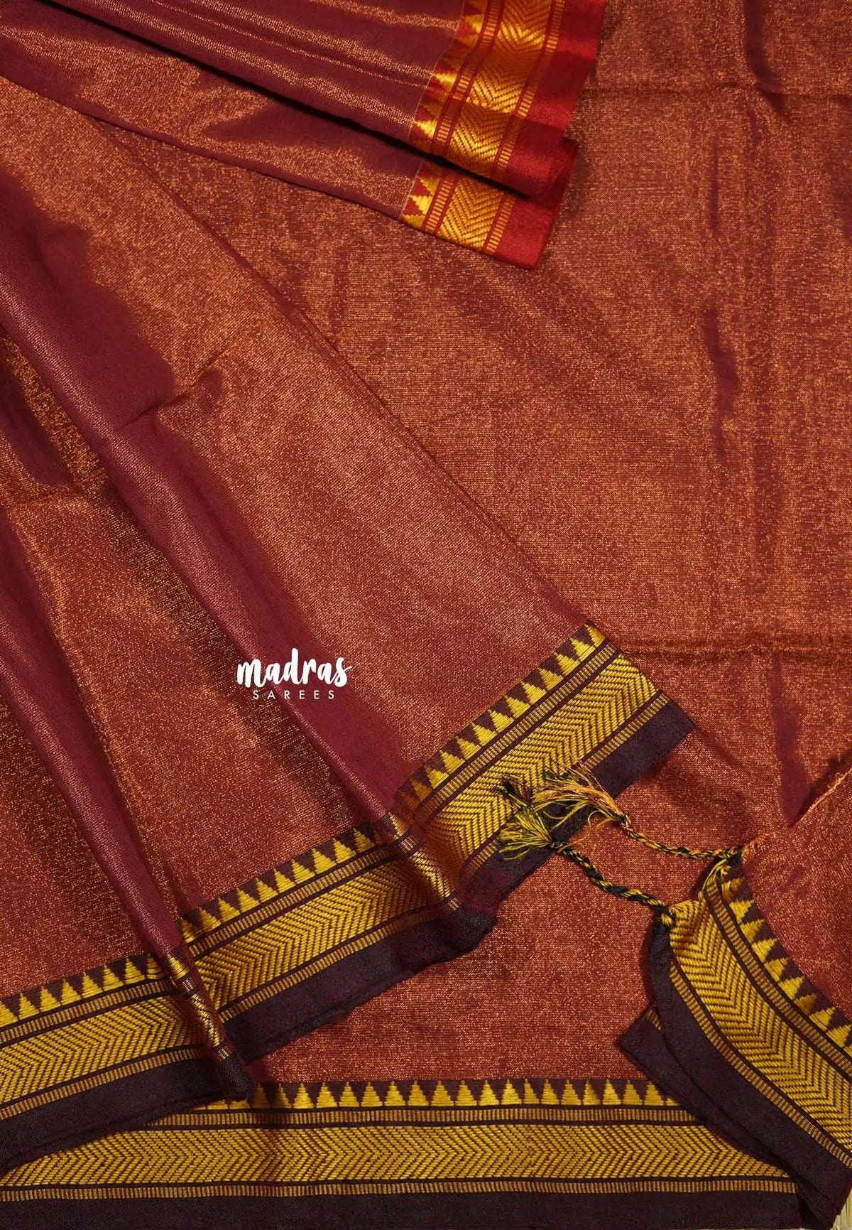 Brown - Soft Tissue khadi