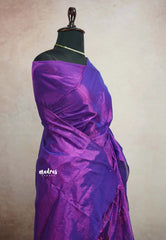 Vani Bhojan - Soft Tissue khadi - Dual shade pink and purple