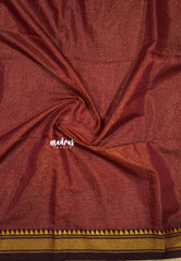 Brown - Soft Tissue khadi