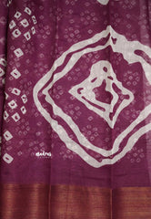 Vijay Tv serial hit Fancy cotton sarees - winered