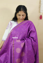 Magenta - Yamini Paper Silk Saree with Rich Big Border