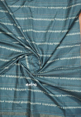 Pastel Peach - Yamini Paper silk with small tissue border